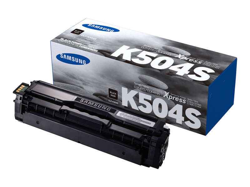 Samsung CLP415/CLX4195 Negro Cartucho de Toner Original - CLT-K504S/SU158A - Prinkweb