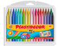 Bic Kids Plastidecor Caja de 36 Lapices de Cera - Extraresistentes - Facil de Sacar Punta - No Mancha