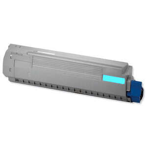 Tóner compatible OKI C810/C830 Cian