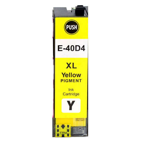 Cartucho compatible Epson T40D4 Amarillo