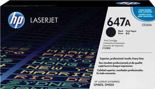 HP CE260A Negro Cartucho de Toner Original - 647A - Prinkweb