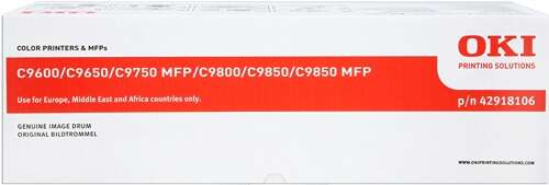 OKI C9600/C9650/C9655/C9800/C9850 Magenta Tambor de Imagen Original - 42918106 - Prinkweb