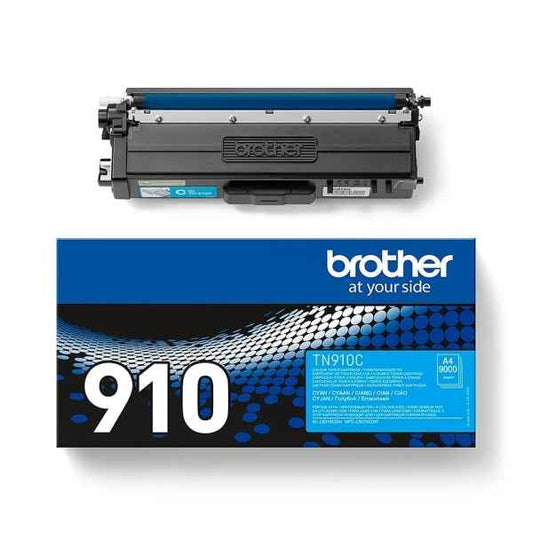 Brother TN910 Cyan Cartucho de Toner Original - TN910C - Prinkweb