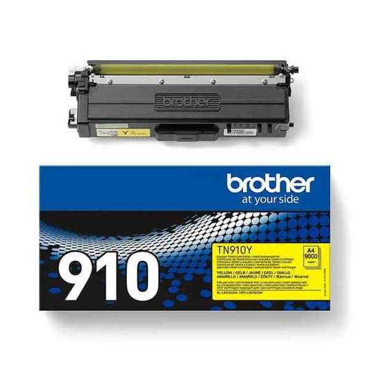Brother TN910 Amarillo Cartucho de Toner Original - TN910Y - Prinkweb