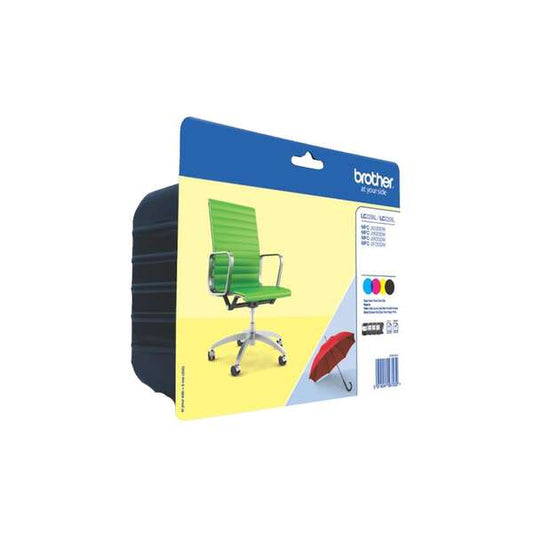 Brother LC229XL/LC225XL Pack de 4 Cartuchos de Tinta Originales - LC229XLVALBP - Prinkweb