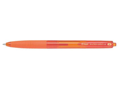Pilot Boligrafo de Bola Retractil SuperGrip G - Punta Redonda 1.0mm - Trazo 0.4mm - Tinta de Aceite