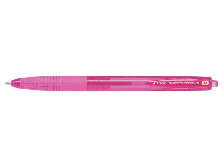 Pilot Boligrafo de Bola Retractil SuperGrip G - Punta Redonda 1.0mm - Trazo 0.4mm - Tinta de Aceite