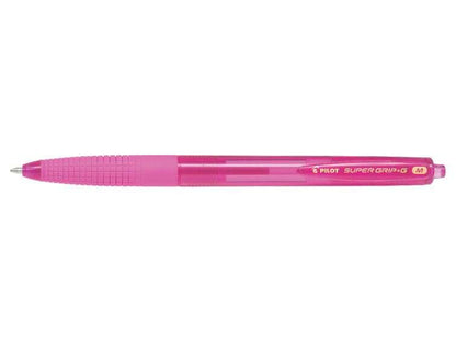 Pilot Boligrafo de Bola Retractil SuperGrip G - Punta Redonda 1.0mm - Trazo 0.4mm - Tinta de Aceite