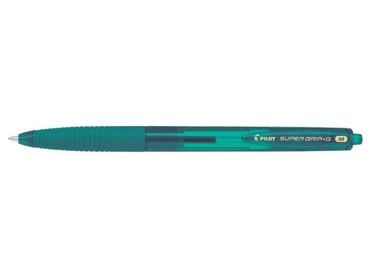 Pilot Boligrafo de Bola Retractil SuperGrip G - Punta Redonda 1.0mm - Trazo 0.4mm - Tinta de Aceite
