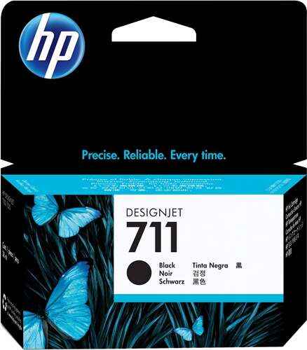 HP 711 Negro Cartucho de Tinta Original - CZ129A - Prinkweb