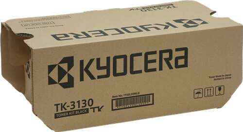 Kyocera TK3130 Negro Cartucho de Toner Original - 1T02LV0NL0 - Prinkweb
