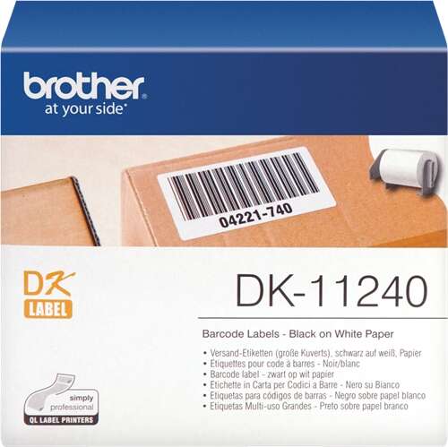 Etiquetas Brother DK11240 originales — 600 uds / 102x51 mm