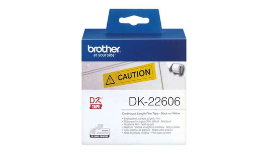 Etiquetas Brother DK22606 originales — Ancho 62mm / 15,24 metros