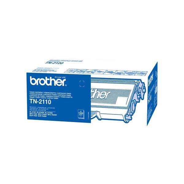 Brother TN2110 Negro Cartucho de Toner Original - Prinkweb
