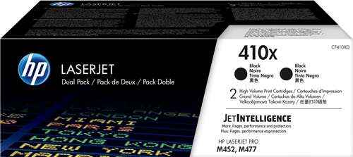 HP CF410X Negro Pack de 2 Cartuchos de Toner Originales - 410X - Prinkweb