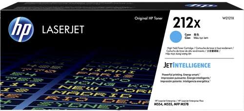 HP W2121X Cyan Cartucho de Toner Original - 212X - Prinkweb