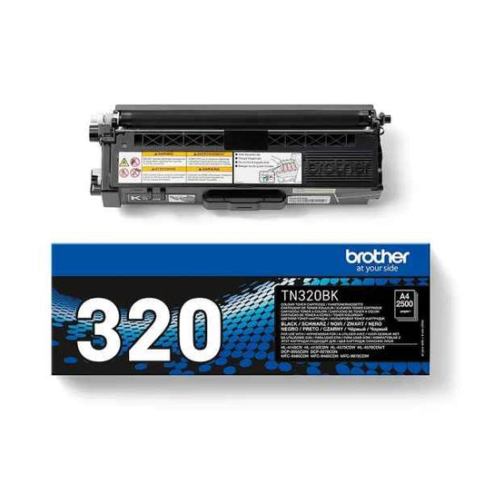 Brother TN320 Negro Cartucho de Toner Original - TN320BK - Prinkweb