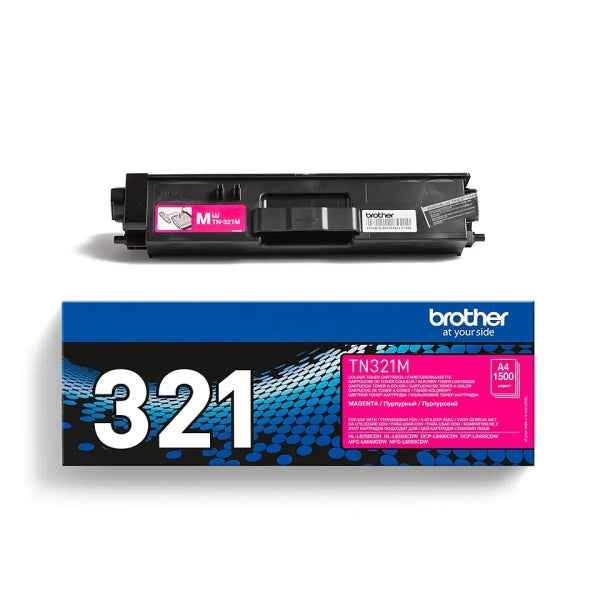 Brother TN321 Magenta Cartucho de Toner Original - TN321M - Prinkweb