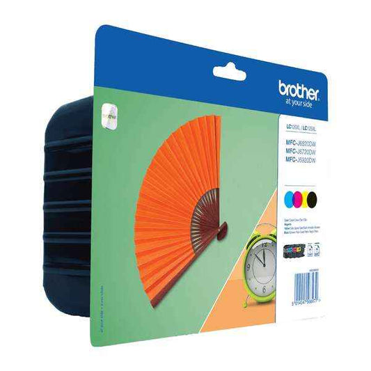 Brother LC129XL/LC125XL Pack de 4 Cartuchos de Tinta Originales - LC129XLVALBP - Prinkweb