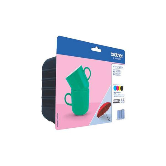 Brother LC227XL/LC225XL Pack de 4 Cartuchos de Tinta Originales - LC227XLVALBP - Prinkweb