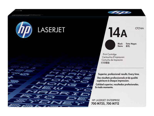 HP CF214A Negro Cartucho de Toner Original - 14A - Prinkweb
