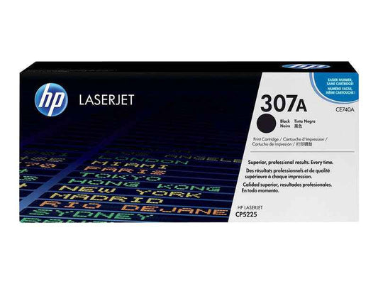 HP CE740A Negro Cartucho de Toner Original - 307A - Prinkweb