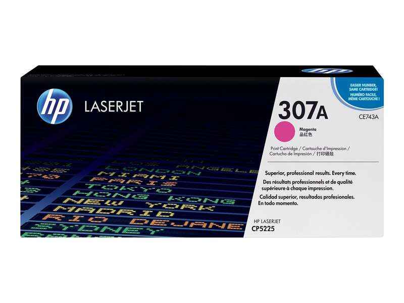 HP CE743A Magenta Cartucho de Toner Original - 307A - Prinkweb