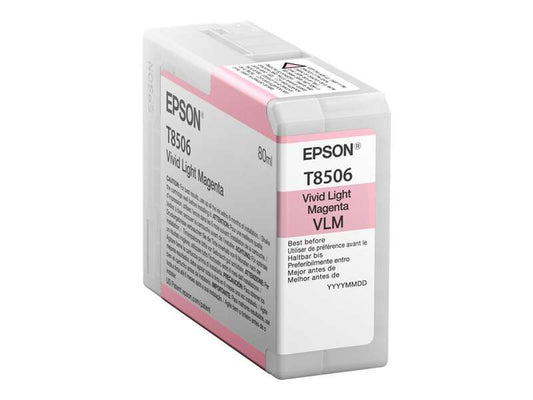 Epson T8506 Magenta Light Cartucho de Tinta Original - C13T850600 - Prinkweb
