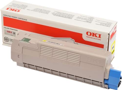 OKI C612 Amarillo Cartucho de Toner Original - 46507505 - Prinkweb
