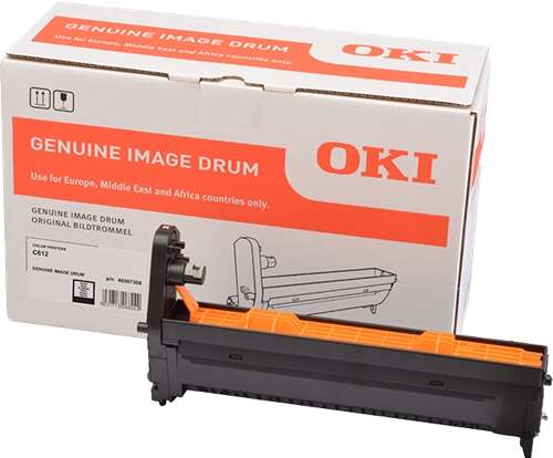 OKI C612 Negro Tambor de Imagen Original - 46507308 (Drum) - Prinkweb