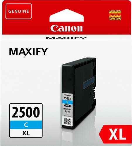 Canon PGI2500XL Cyan Cartucho de Tinta Original - 9265B001 - Prinkweb