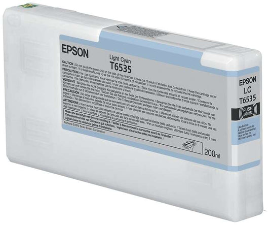 Epson T6535 Cyan Light Cartucho de Tinta Original - C13T653500 - Prinkweb
