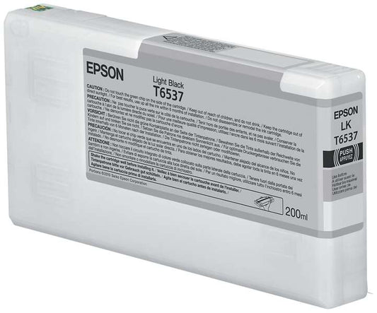 Epson T6537 Negro Light Cartucho de Tinta Original - C13T653700 - Prinkweb