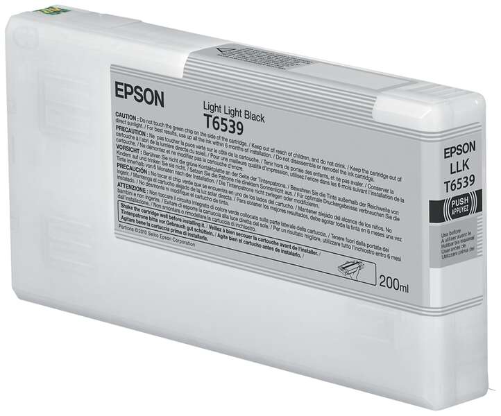Epson T6539 Negro Light Light Cartucho de Tinta Original - C13T653900 - Prinkweb