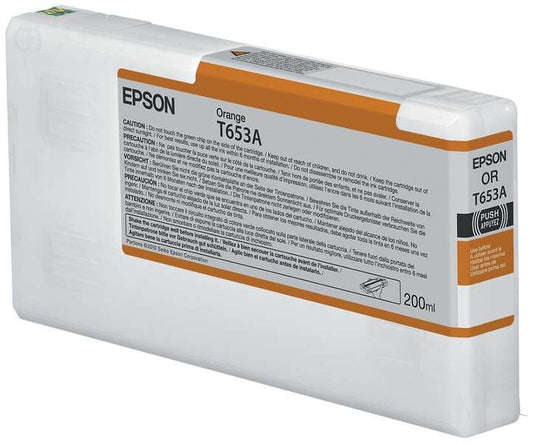 Epson T653A Naranja Cartucho de Tinta Original - C13T653A00 - Prinkweb