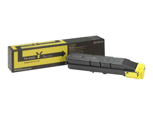 Kyocera TK8305 Amarillo Cartucho de Toner Original - 1T02LKANL0/TK8305Y - Prinkweb