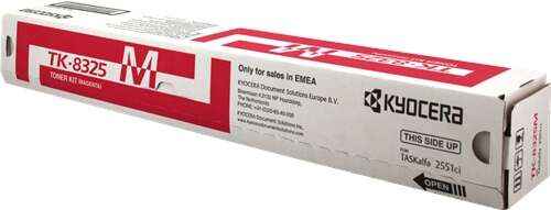 Kyocera TK8325 Magenta Cartucho de Toner Original - 1T02NPBNL0/TK8325M - Prinkweb