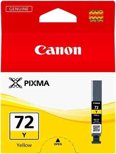 Canon PGI72 Amarillo Cartucho de Tinta Original - 6406B001 - Prinkweb