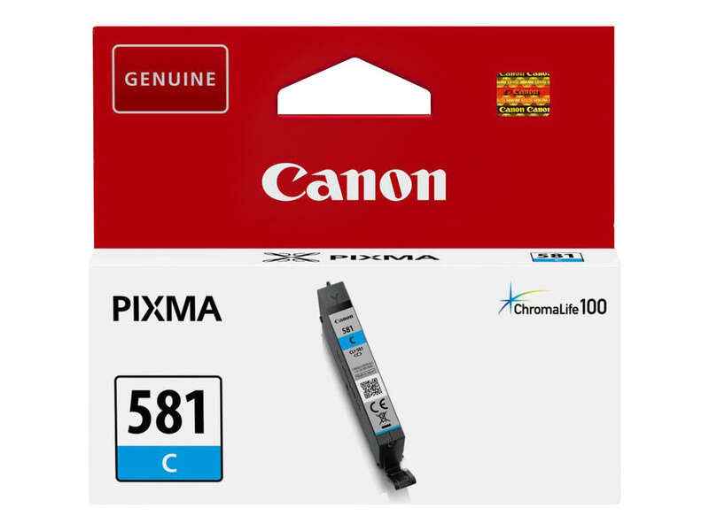 Canon CLI581 Cyan Cartucho de Tinta Original - 2103C001 - Prinkweb