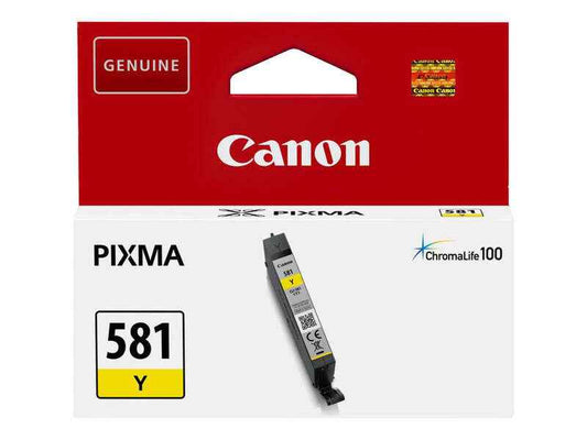 Canon CLI581 Amarillo Cartucho de Tinta Original - 2105C001 - Prinkweb