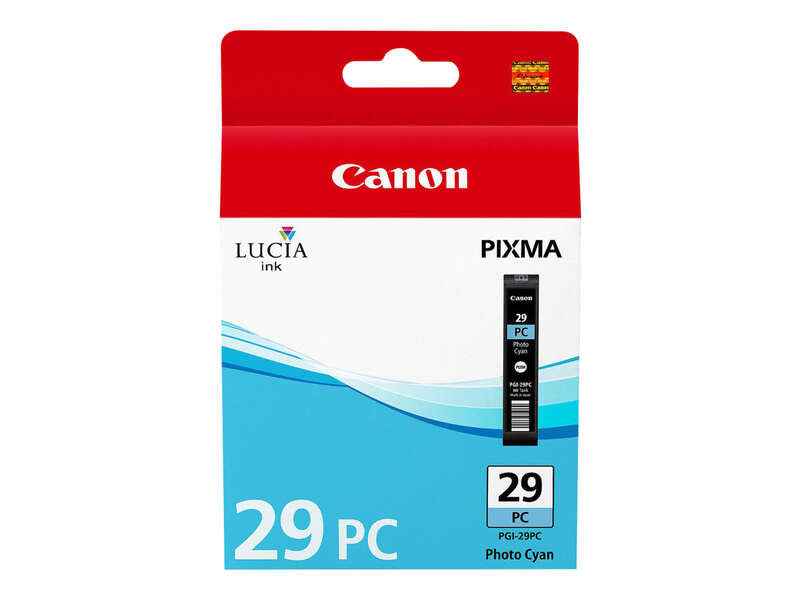 Canon PGI29 Cyan Photo Cartucho de Tinta Original - 4876B001 - Prinkweb