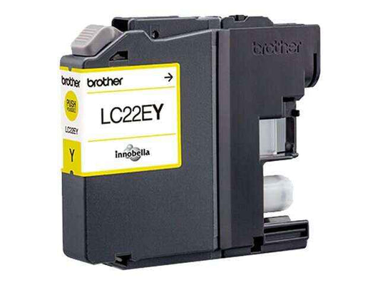 Brother LC22E Amarillo Cartucho de Tinta Original - LC22EY - Prinkweb