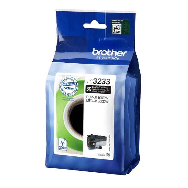 Brother LC3233 Negro Cartucho de Tinta Original - LC3233BK - Prinkweb