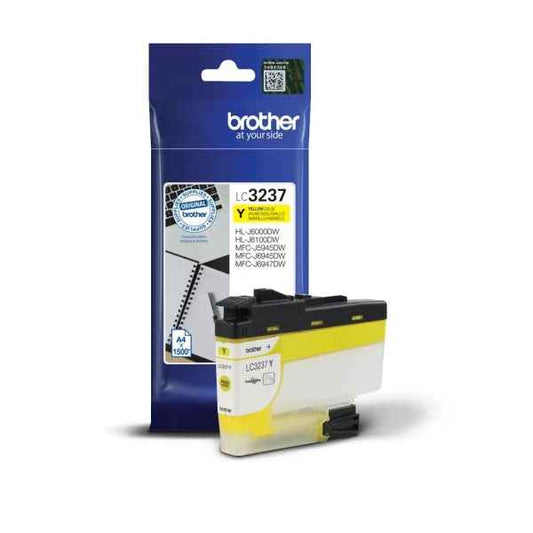 Brother LC3237 Amarillo Cartucho de Tinta Original - LC3237Y - Prinkweb