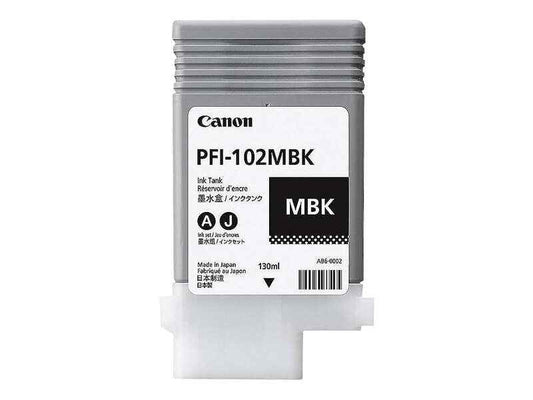 Canon PFI102 Negro Mate Cartucho de Tinta Original - 0894B001 - Prinkweb