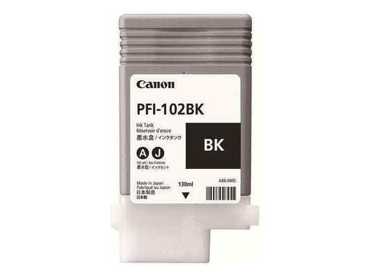 Canon PFI102 Negro Cartucho de Tinta Original - 0895B001 - Prinkweb