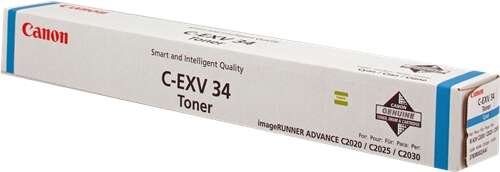 Canon CEXV34 Cyan Cartucho de Toner Original - 3783B002 - Prinkweb