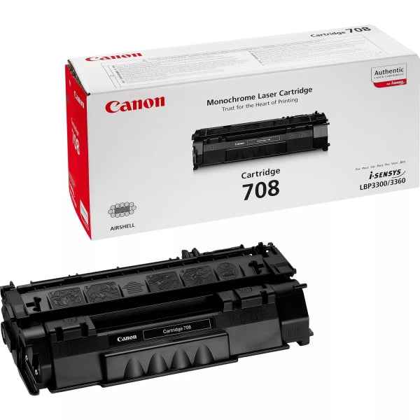 Canon 708 Negro Cartucho de Toner Original - 0266B002 - Prinkweb