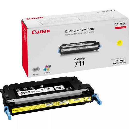 Canon 711 Amarillo Cartucho de Toner Original - 1657B002 - Prinkweb
