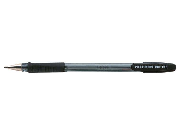 Pilot BPS-GP Boligrafo Recargable con Punta Extra Ancha de 1.60mm - Trazo de 0.33mm - Grip de Agarre